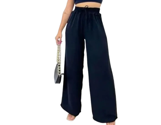 Calça pantalone feminina viscolycra