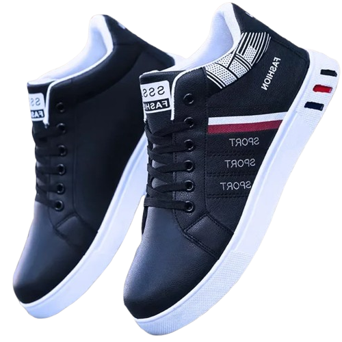 Sapatos casuais cano alto