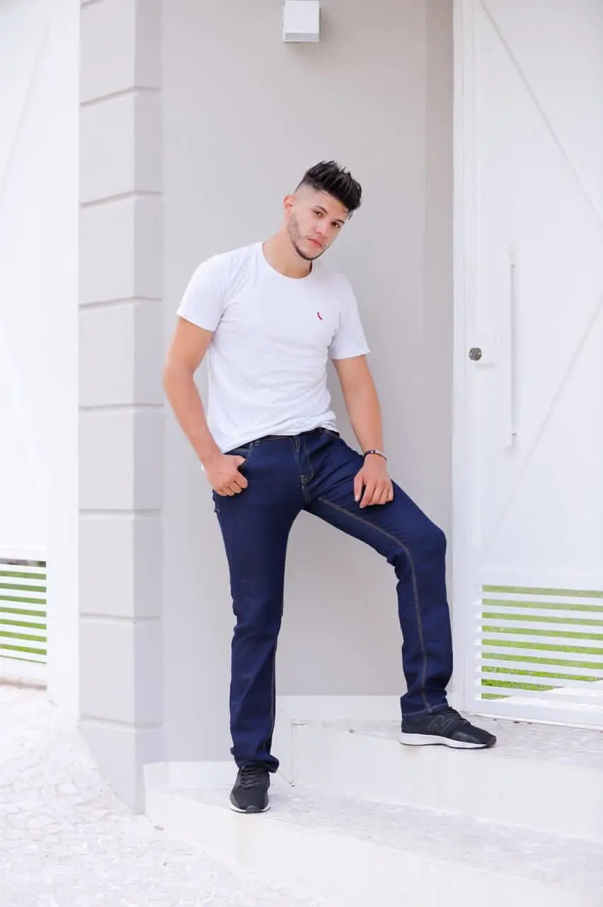 Calça jeans skinny masculina