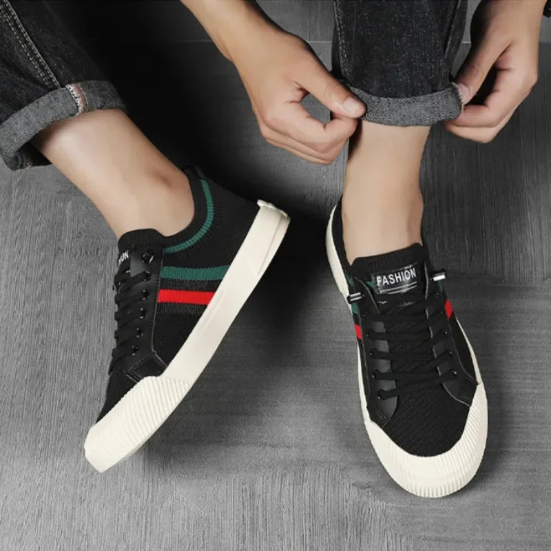 Sapatos masculinos de luxo moda casual