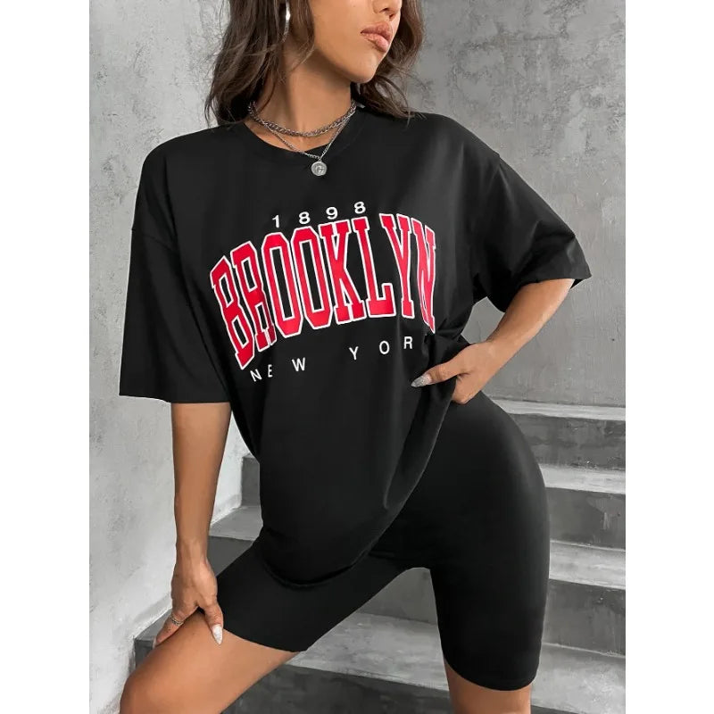 Camiseta estampa brooklyn