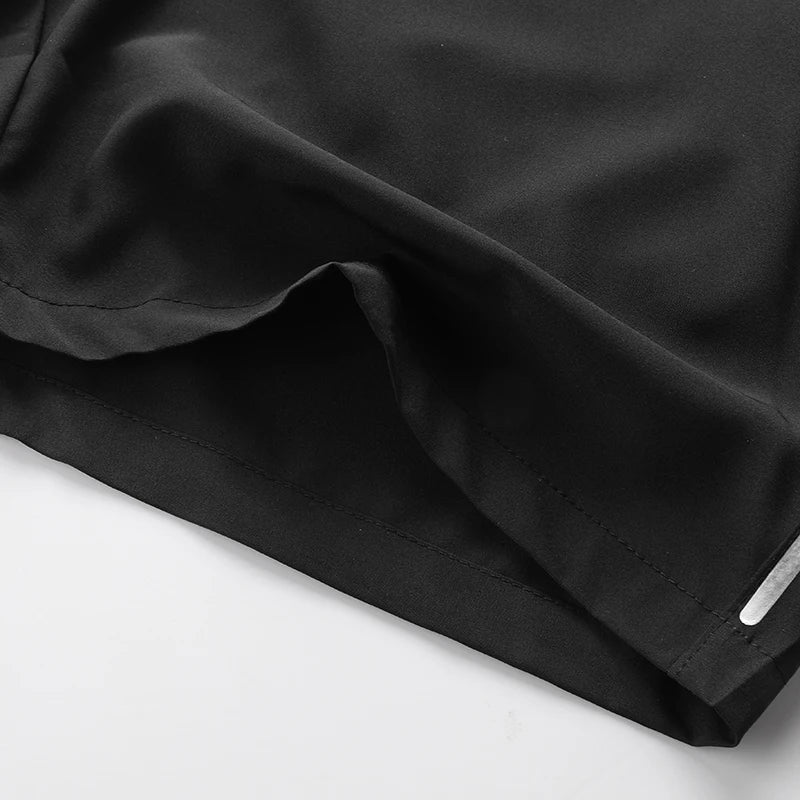 Shorts de treino de academia de desempenho atlético masculino com bolsos