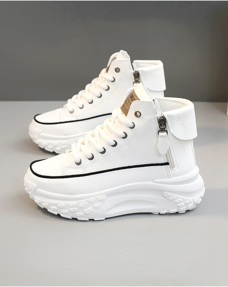 Bota feminina cano alto