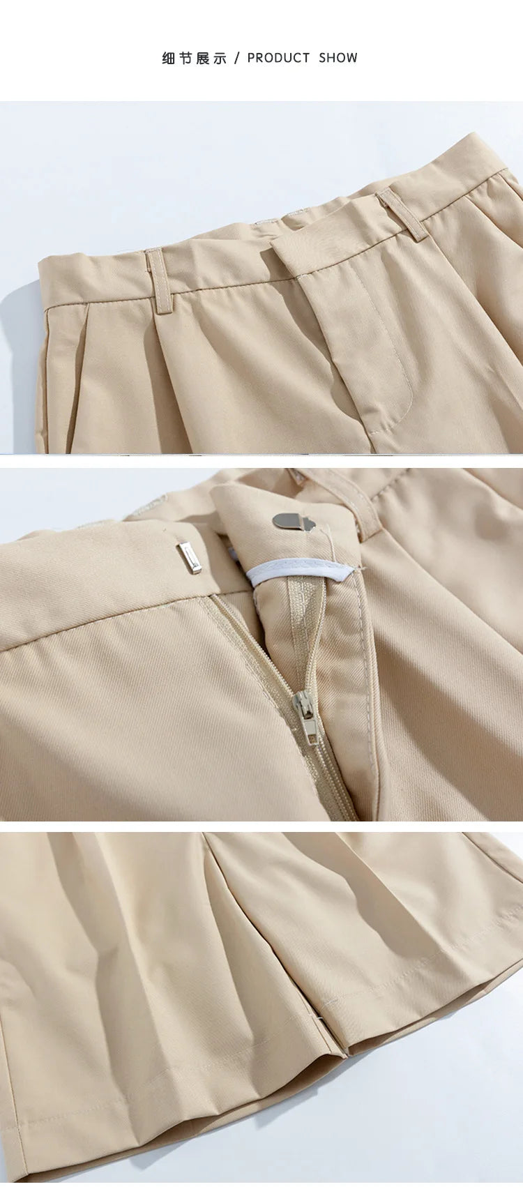 Shorts de alfaiataria social masculino