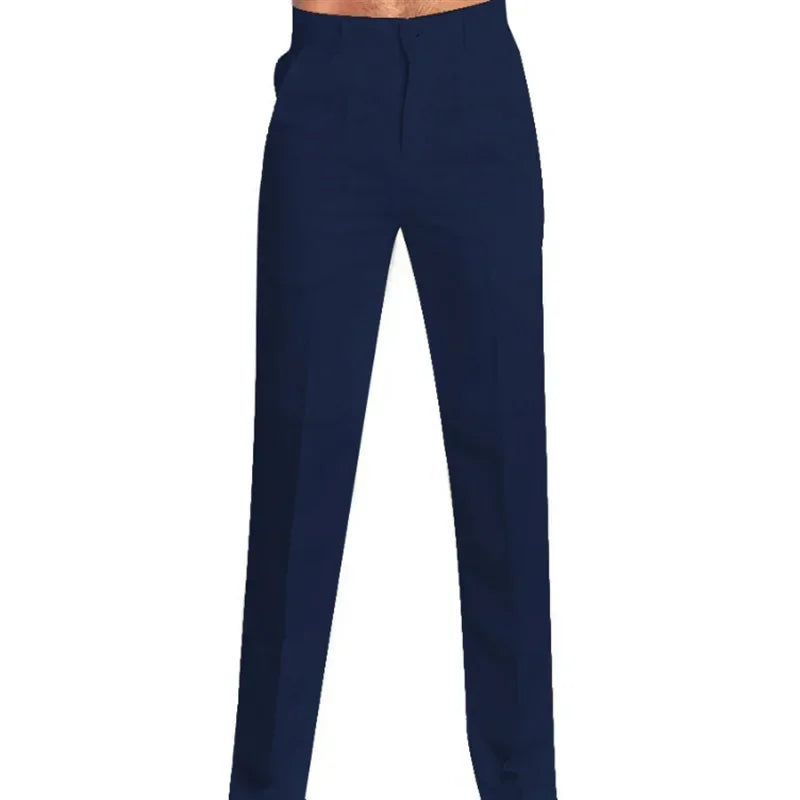 Calça de linho masculina