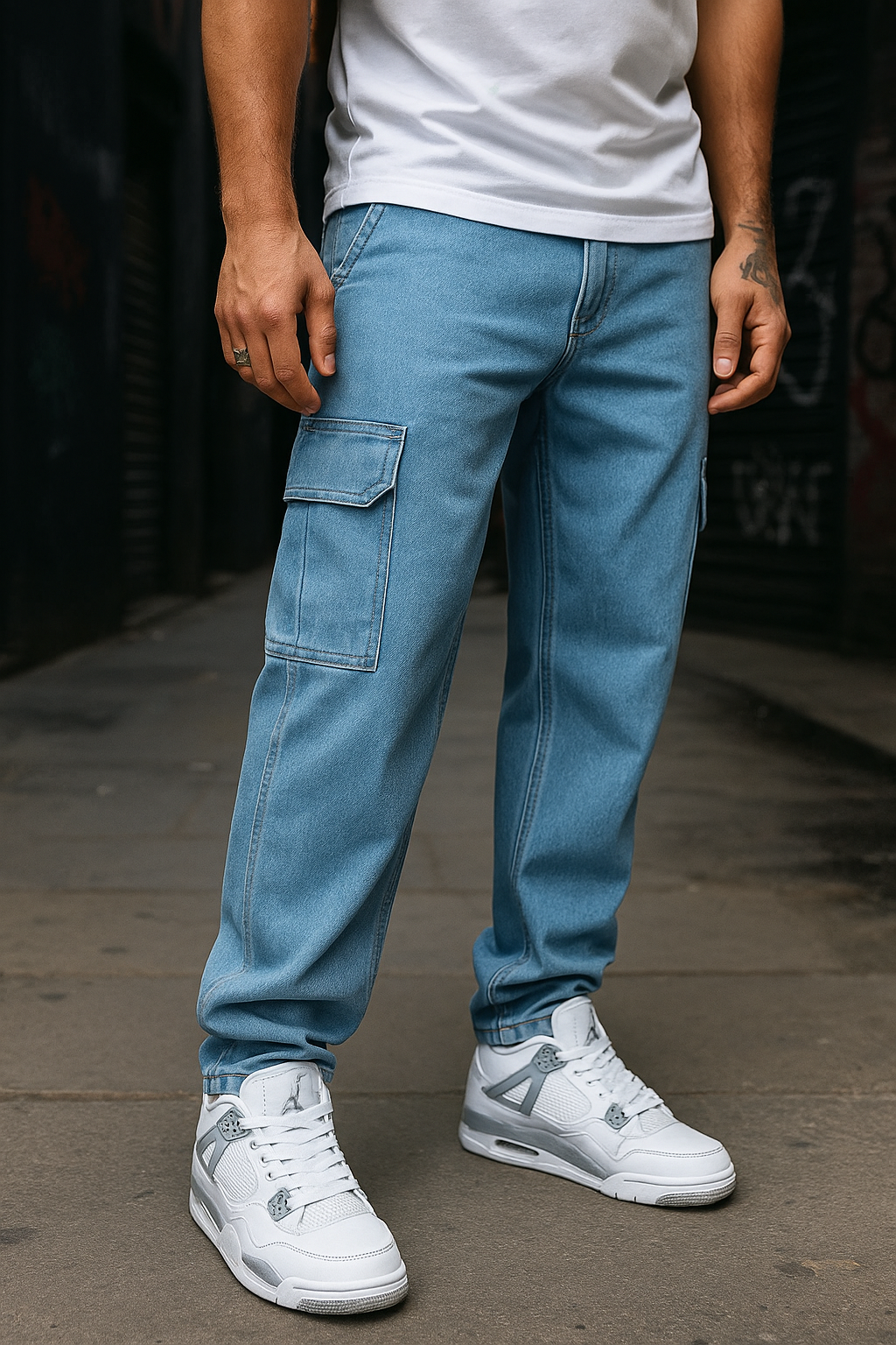 Calça cargo masculina