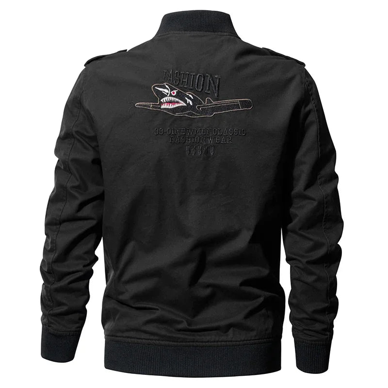 Jaqueta estilo militar força aérea dos EUA