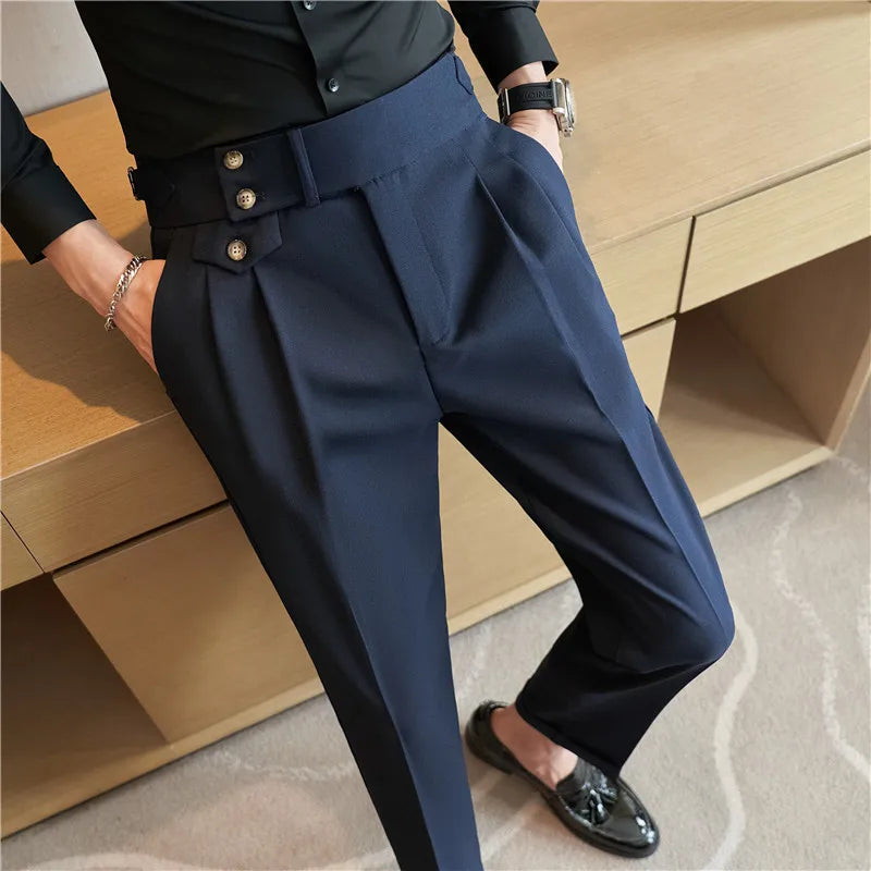Calça social masculina clássica 2