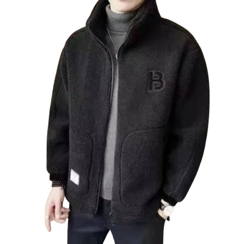 Casaco de veludo grosso para homens