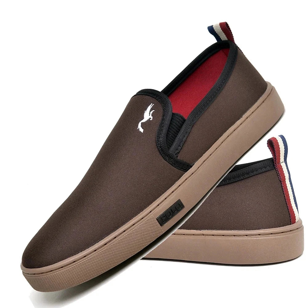 Tênis sapatenis masculino slip on