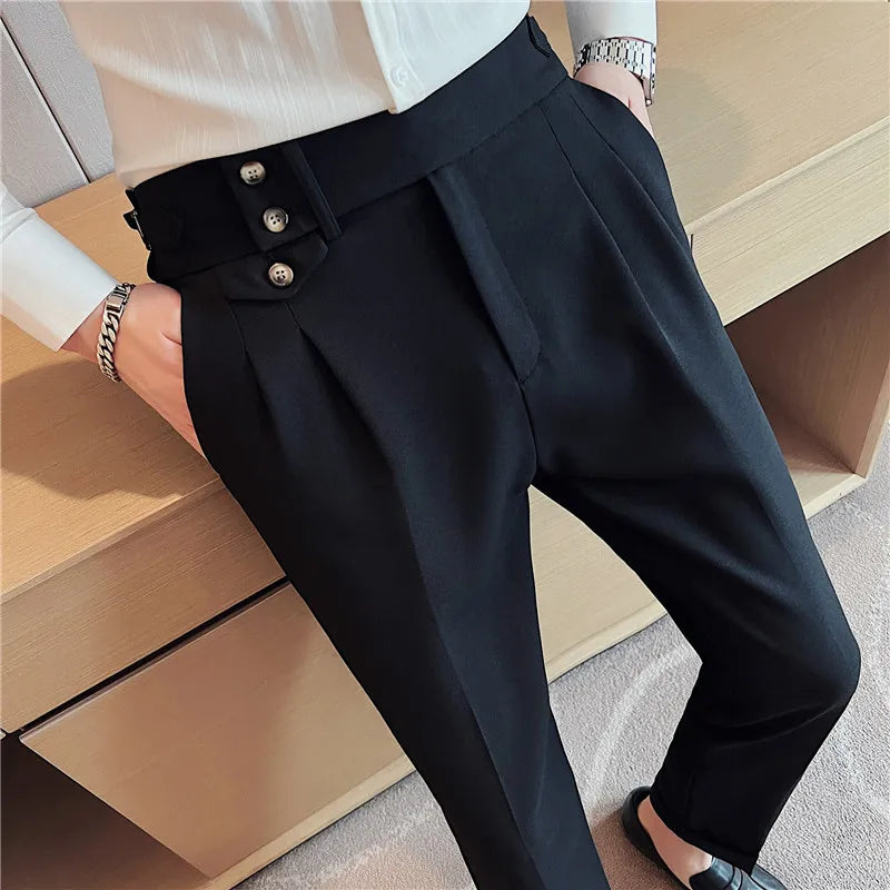 Calça social masculina clássica 2
