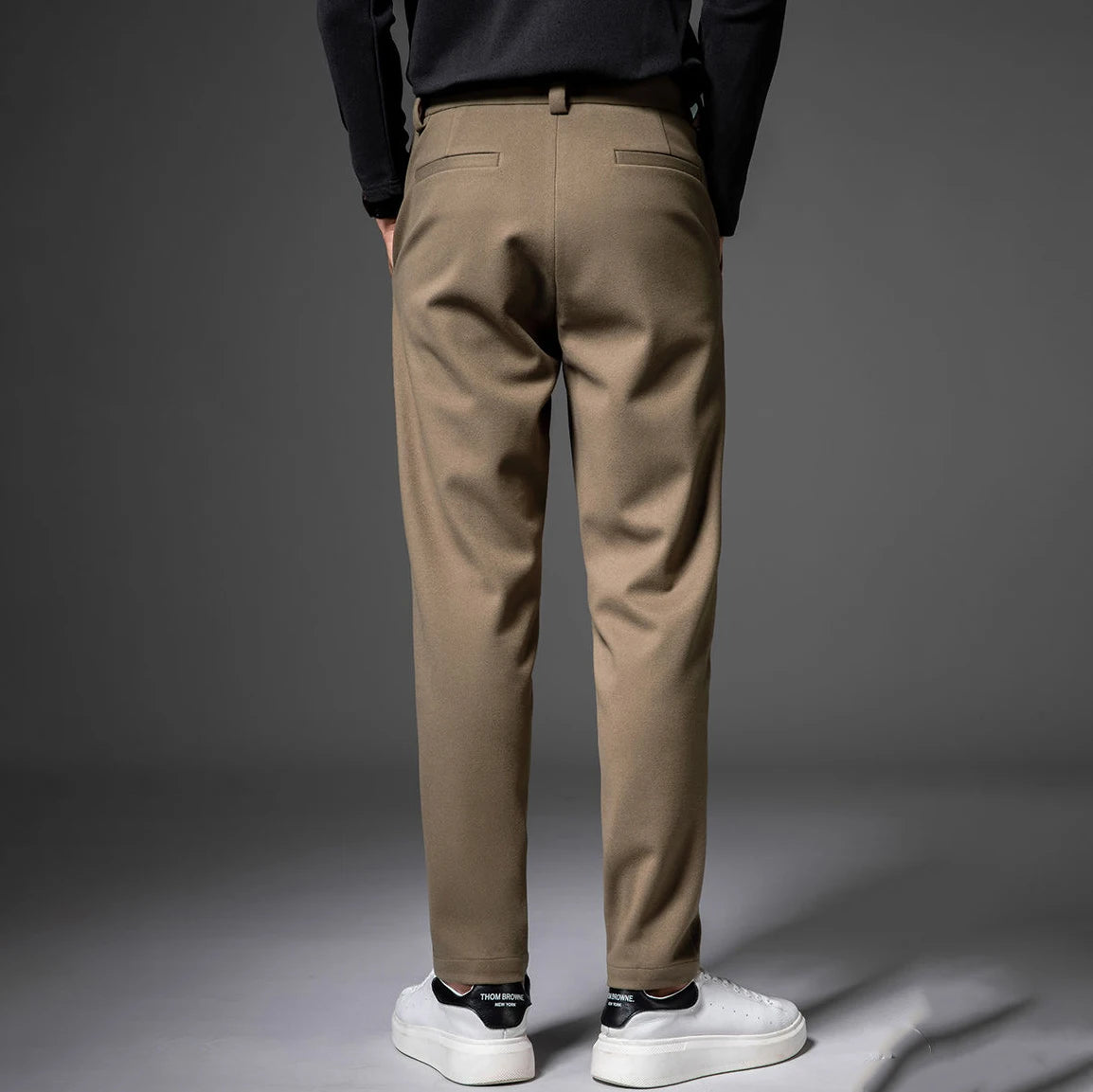 Calça social de lã
